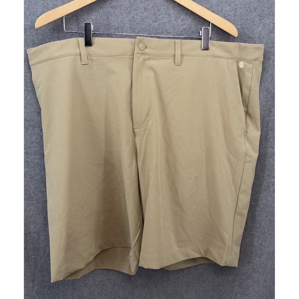 New Adidas Ultimate 365 Stretch Golf Shorts 40‎ Solid Tan Brown  8.5